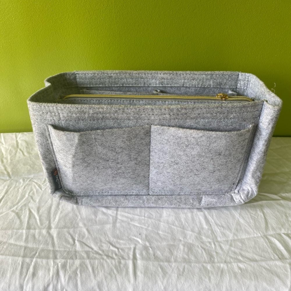 Gray Felt Bag Organizer